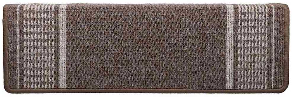 Savaime prilipantys laiptų kilimėliai 15 vnt. 65 x 21 x 4 cm