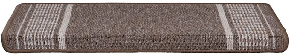 Savaime prilipantys laiptų kilimėliai 15 vnt. 65 x 21 x 4 cm