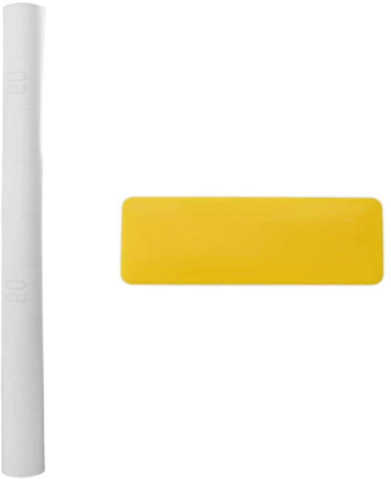 Savaime prisiklijuojanti langų plėvelė Frosted Balta PVC