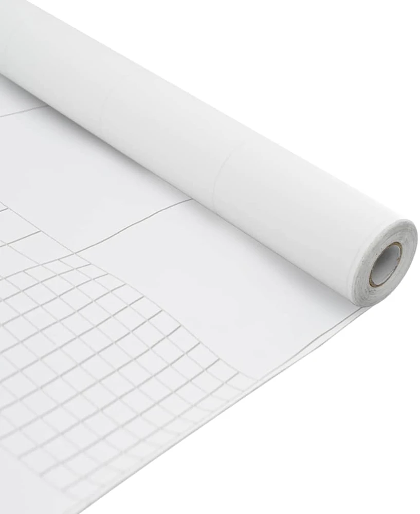 Savaime prisiklijuojanti langų plėvelė Frosted Balta PVC