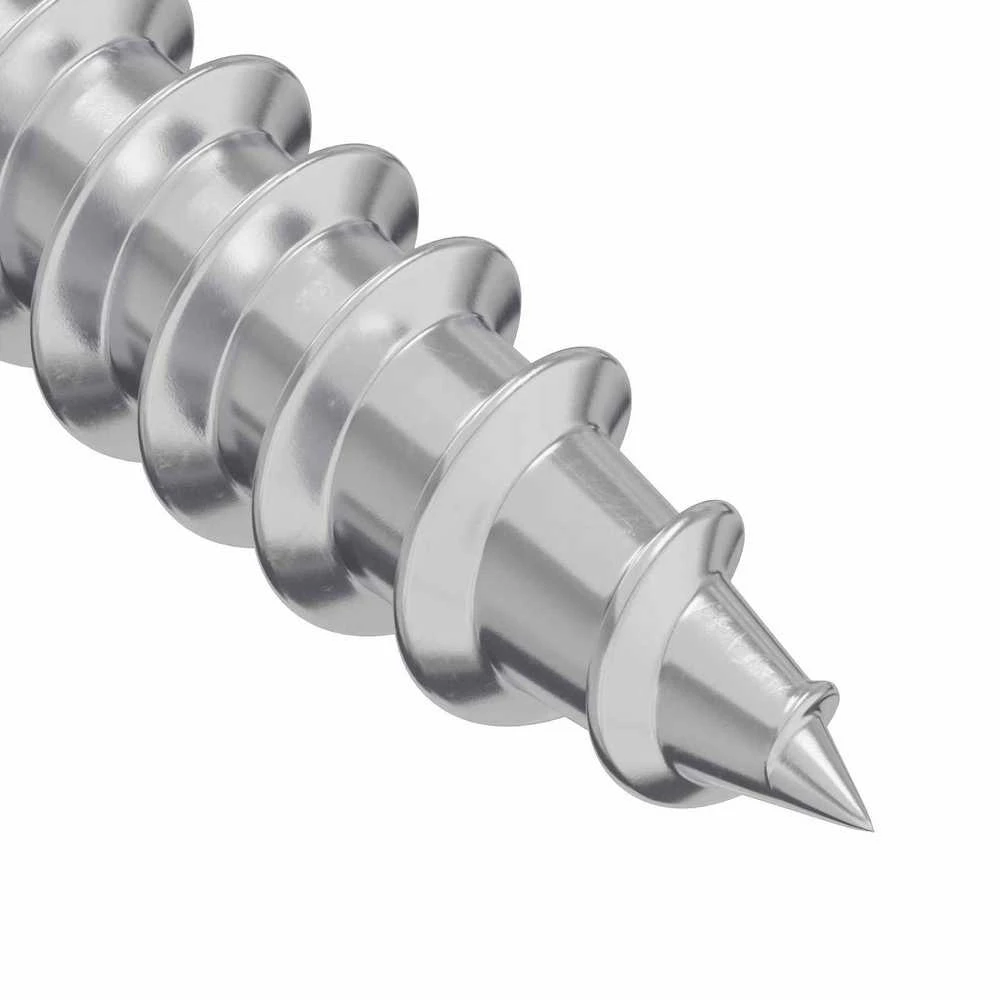 Savarankiškai įsukamas vienas 2 vnt. Cinkuota 4 x 25 mm Plienas