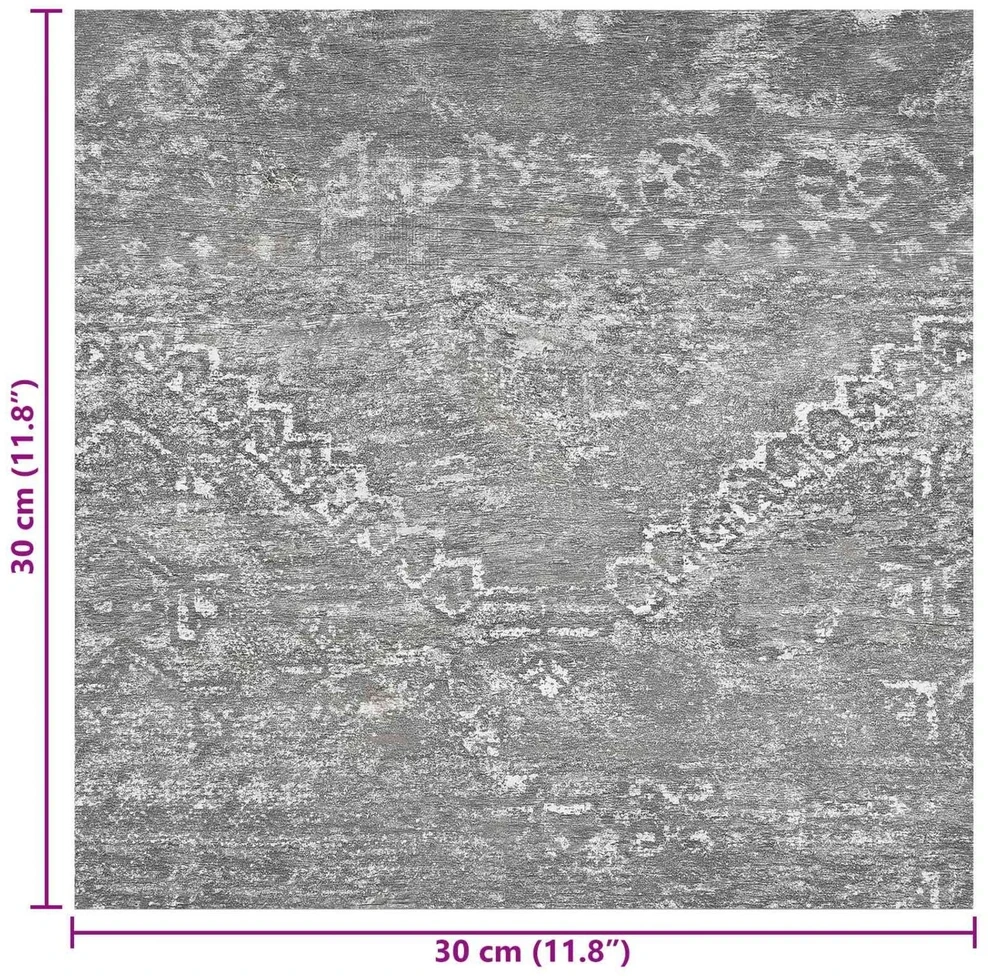 Savesiūnančių Grindų Plokštės Betono pilka 30,5 x 30,5 cm