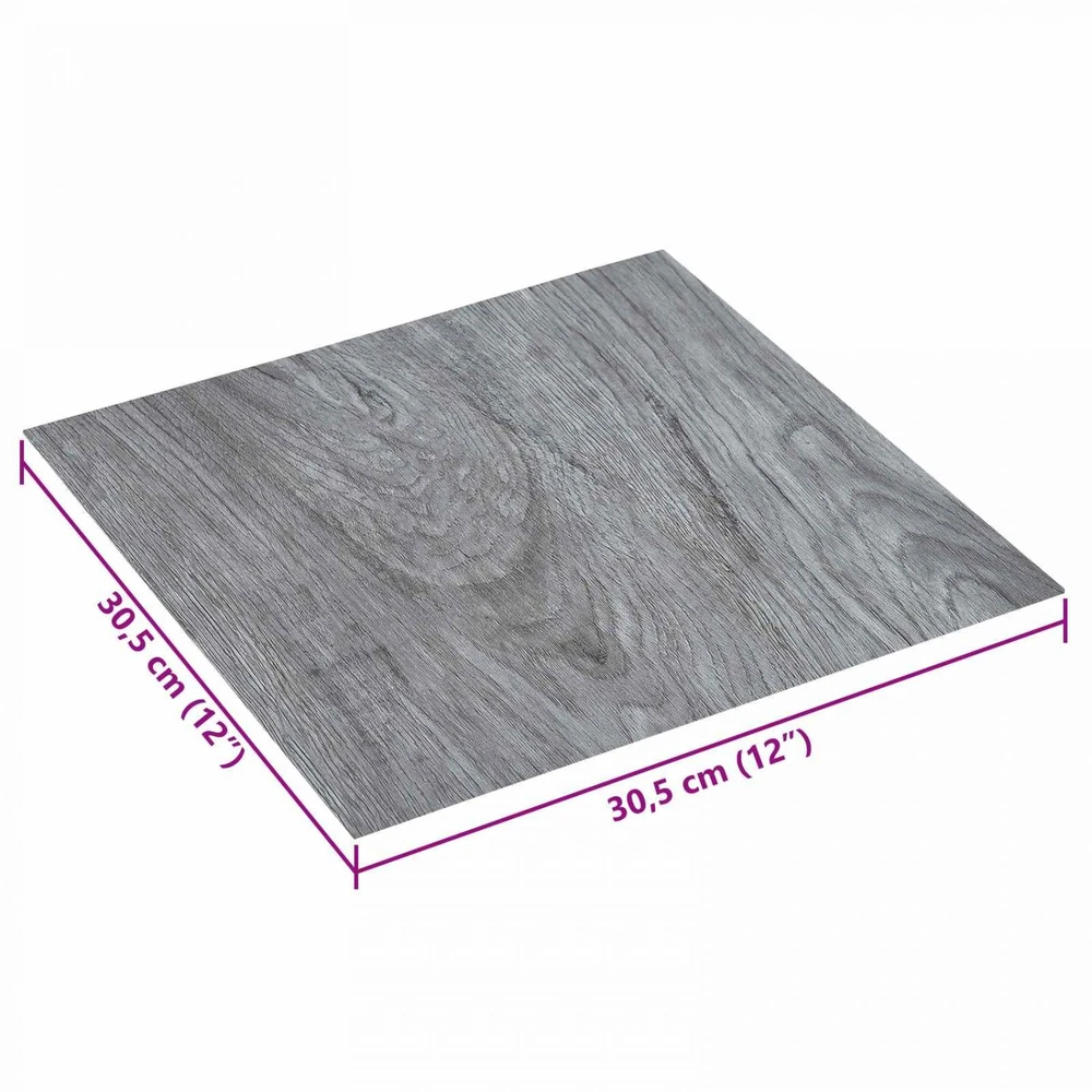 Savesiūnančių Grindų Plokštės Ruda ir antracito 30,5 x 30,5 cm