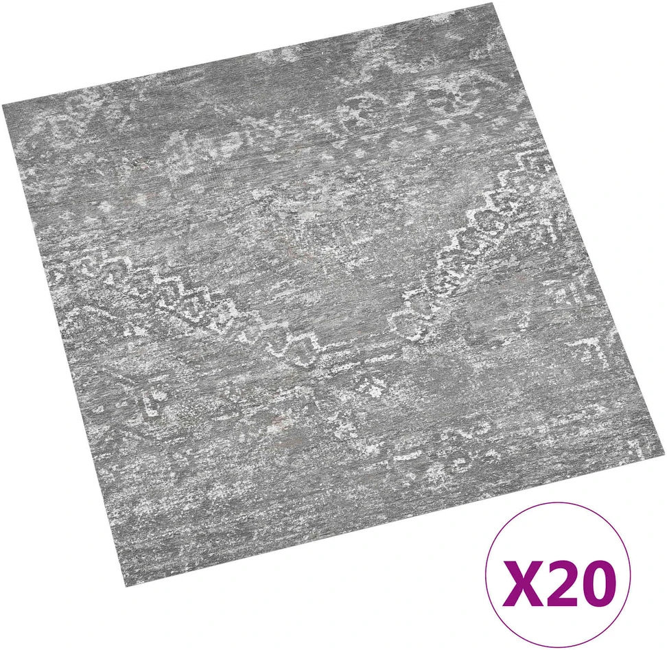 Savesiūnančių Grindų Plokštės Betono pilka 30,5 x 30,5 cm