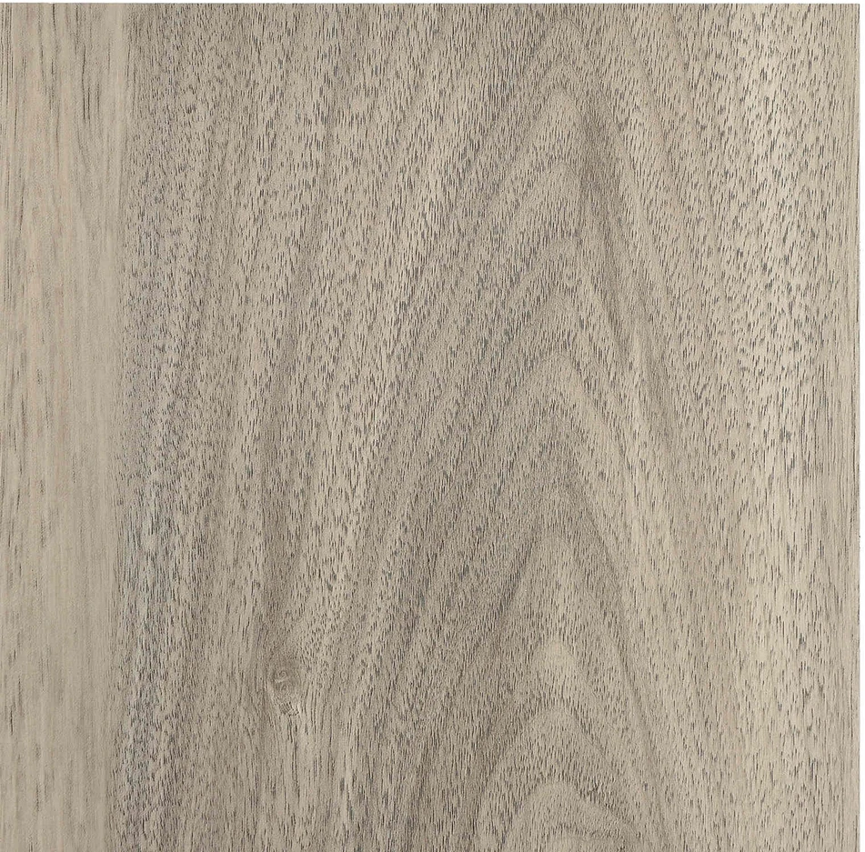 Savesiūnančių Grindų Plokštės Juodas ir Medinis 30,5 x 30,5 cm