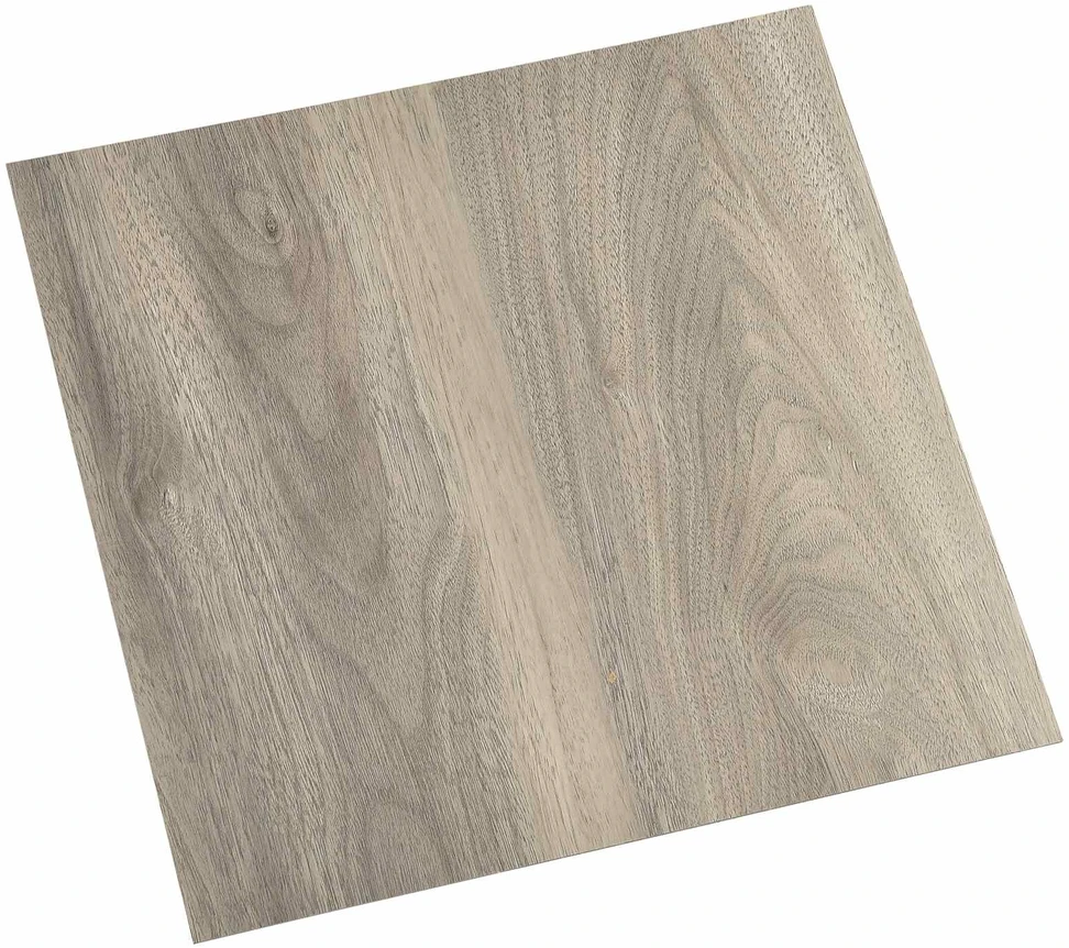 Savesiūnančių Grindų Plokštės Juodas ir Medinis 30,5 x 30,5 cm