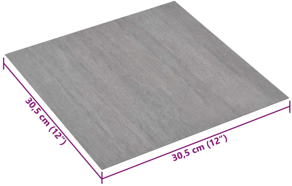 Savesiūnančių Grindų Plokštės Pilka ir medis 30,5 x 30,5 cm