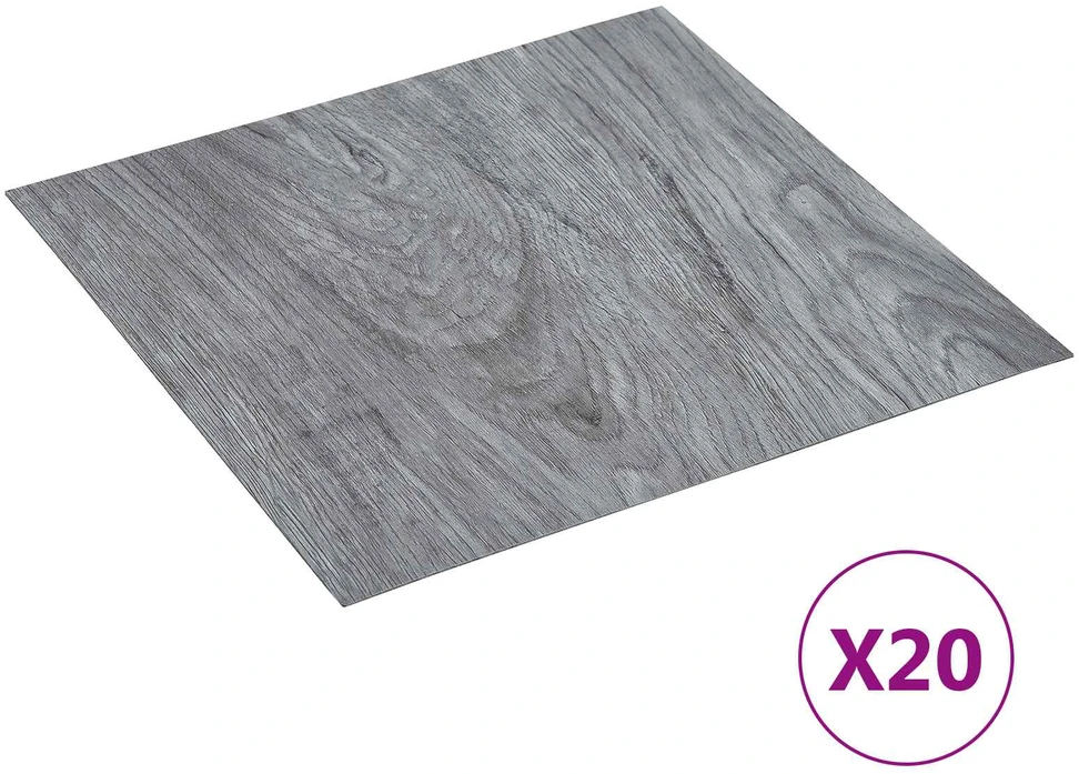 Savesiūnančių Grindų Plokštės Ruda ir antracito 30,5 x 30,5 cm