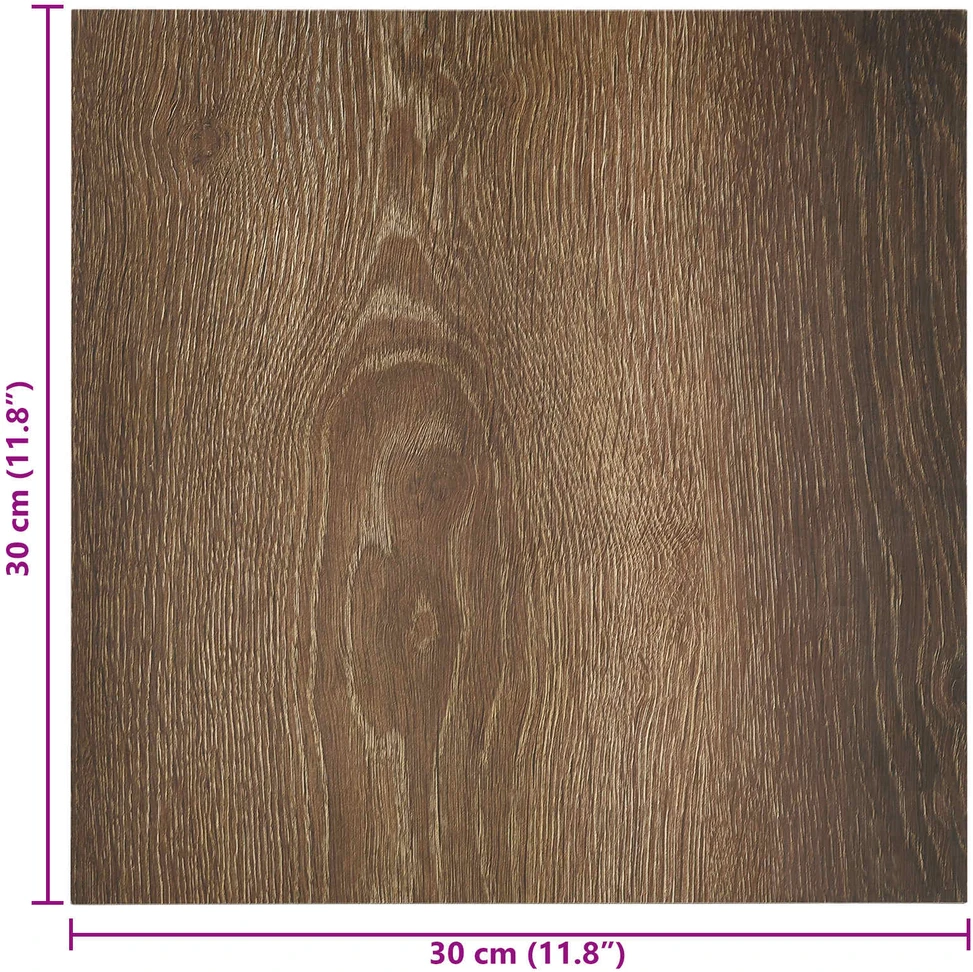 Savesiūnančių Grindų Plokštės Ruda ir juoda 30,5 x 30,5 cm
