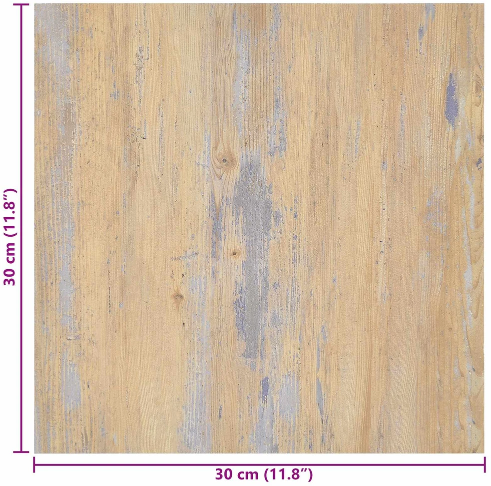 Savesiūnančių Grindų Plokštės Ruda ir pilka 30,5 x 30,5 cm