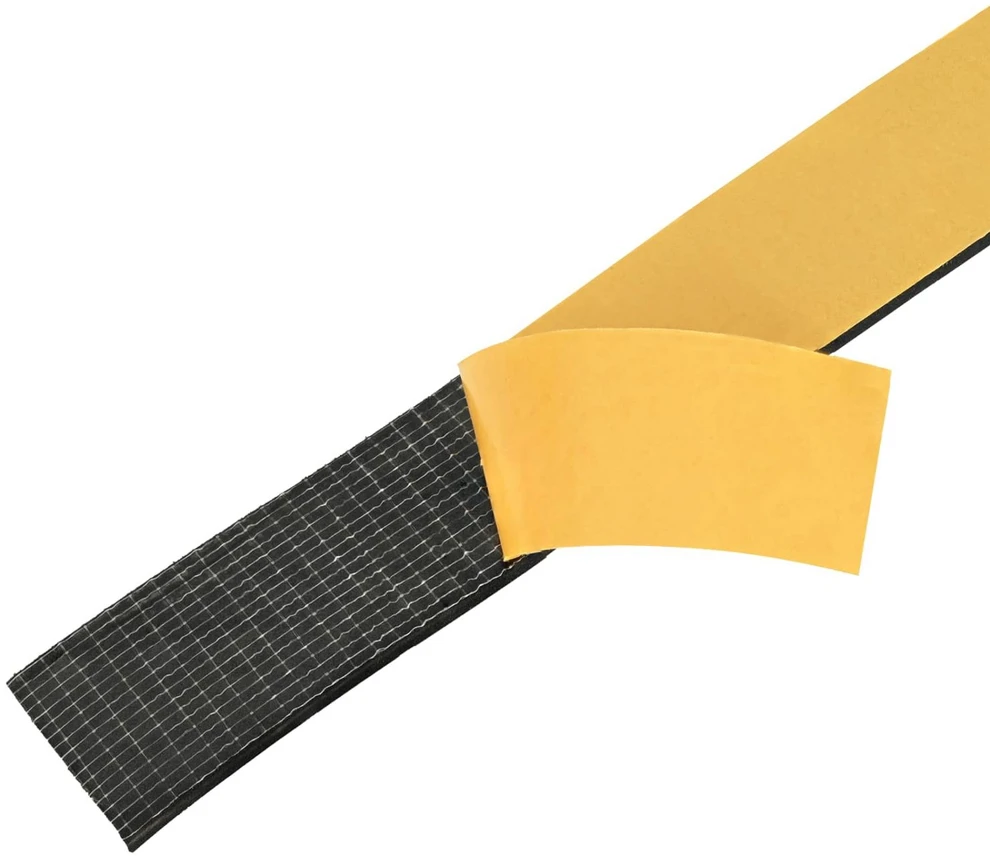 Savigautinė putų juosta 10 vnt. Juoda 30mm x 5m CR putplastis