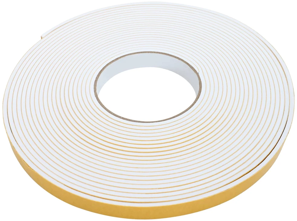 Savigautinė putų juosta 10 vnt. Balta 20mm x 10m CR putplastis