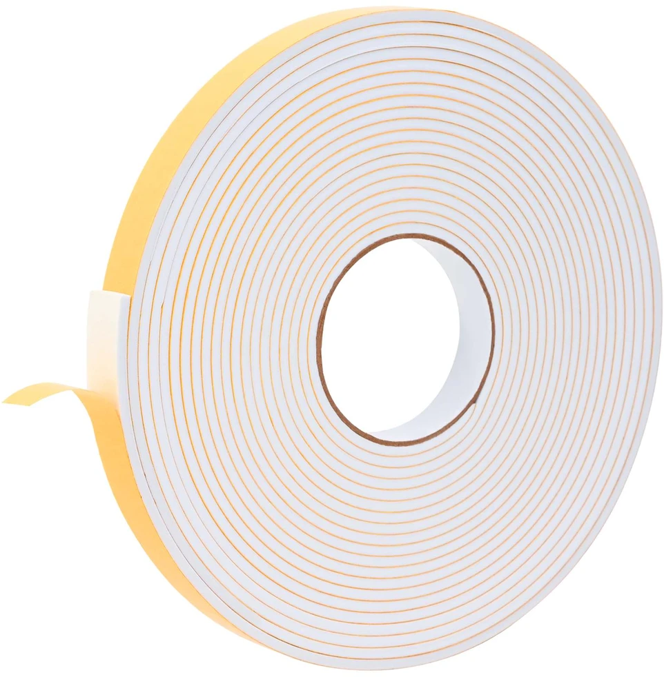Savigautinė putų juosta 10 vnt. Balta 20mm x 10m CR putplastis
