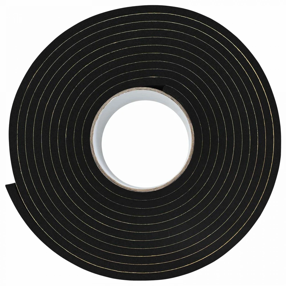Savigautinė putų juosta 2 vnt. Juoda 30mm x 5m CR putplastis