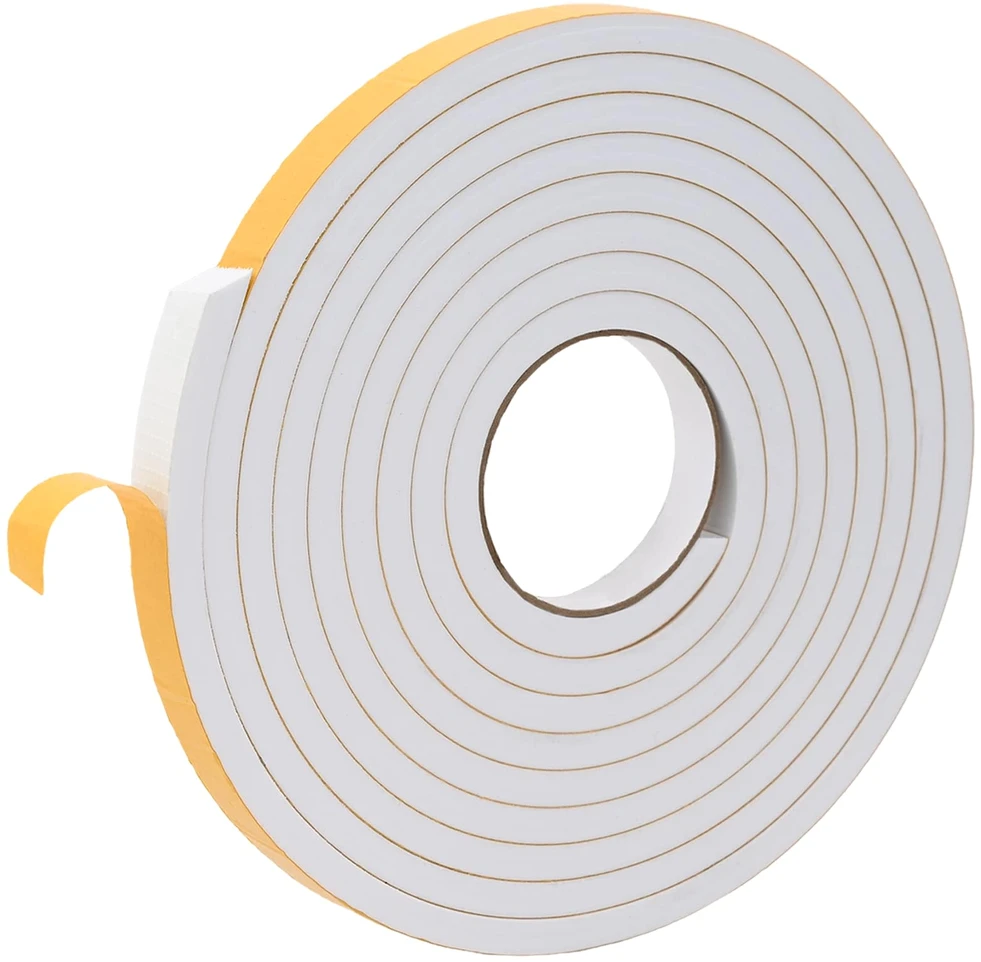 Savigautinė putų juosta 2 vnt. Balta 15mm x 5m CR putplastis