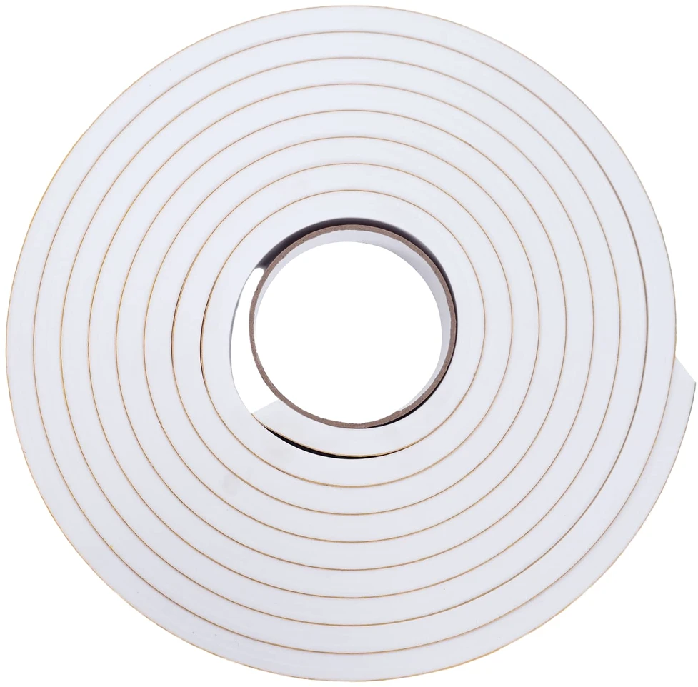 Savigautinė putų juosta 2 vnt. Balta 15mm x 5m CR putplastis