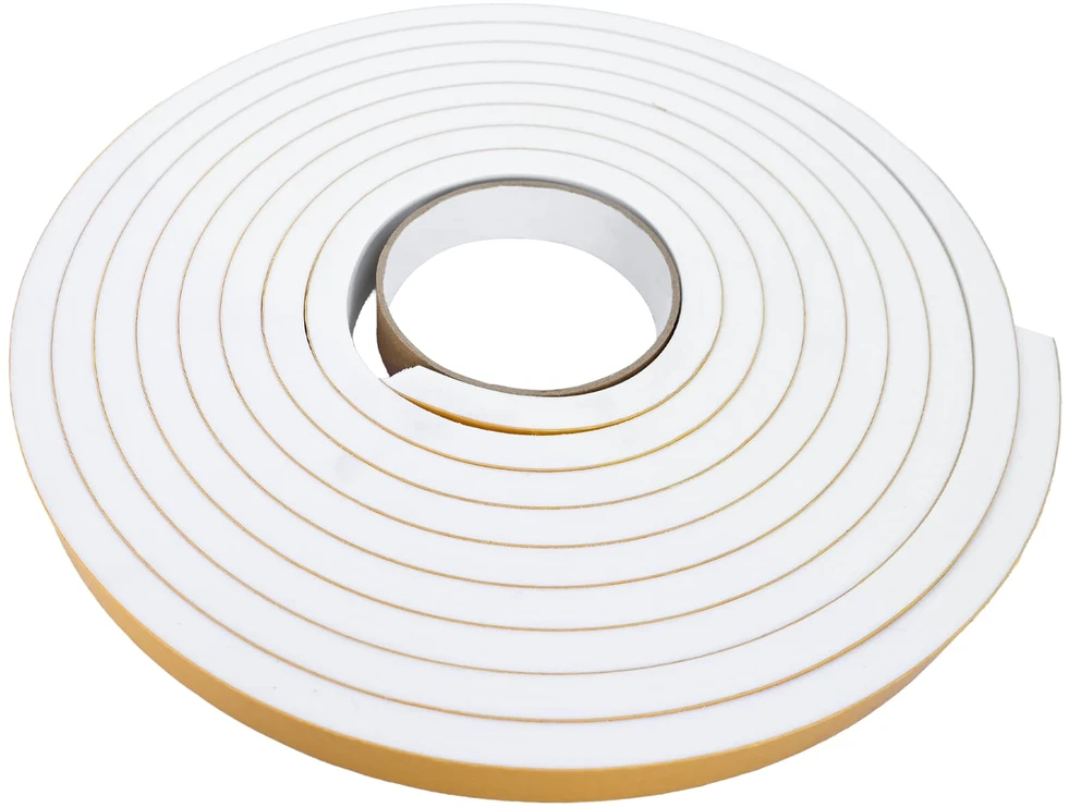Savigautinė putų juosta 2 vnt. Balta 15mm x 5m CR putplastis