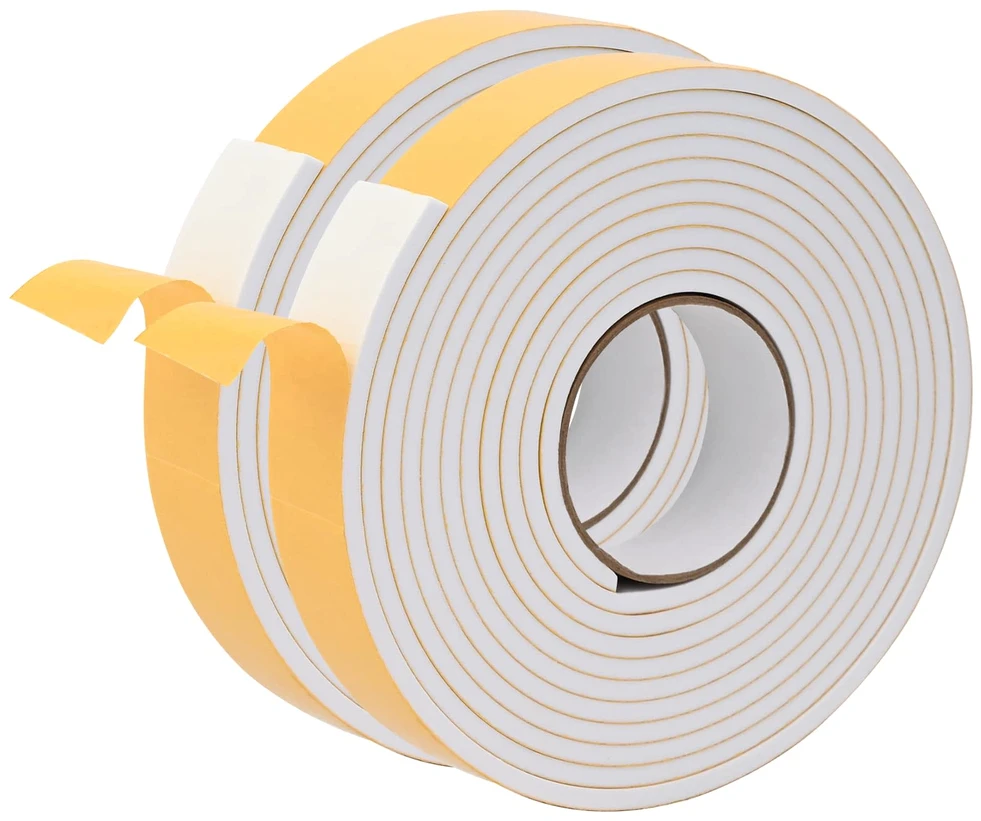 Savigautinė putų juosta 2 vnt. Balta 30mm x 5m CR putplastis