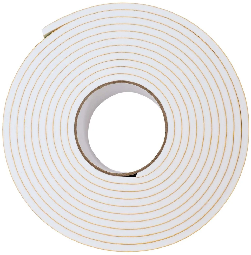 Savigautinė putų juosta 4 vnt. Balta 30mm x 5m CR putplastis