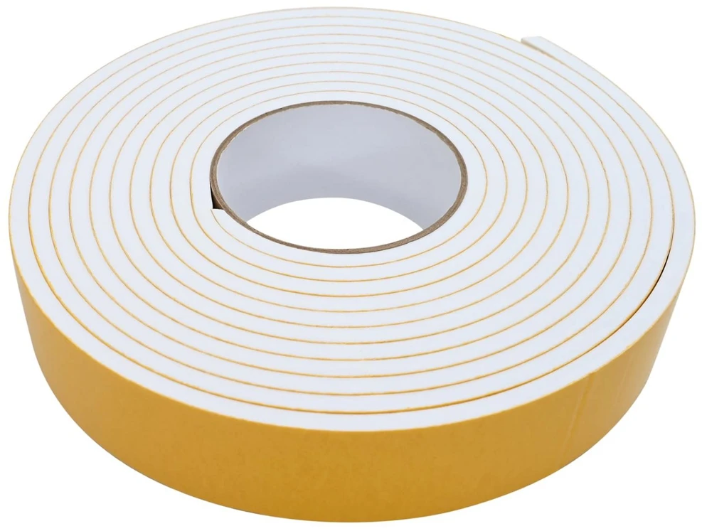 Savigautinė putų juosta 4 vnt. Balta 30mm x 5m CR putplastis