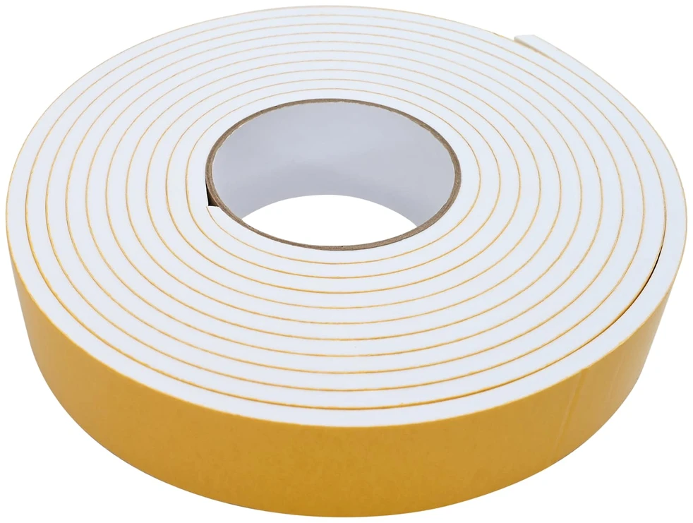 Savigautinė putų juosta 4 vnt. Balta 30mm x 5m CR putplastis