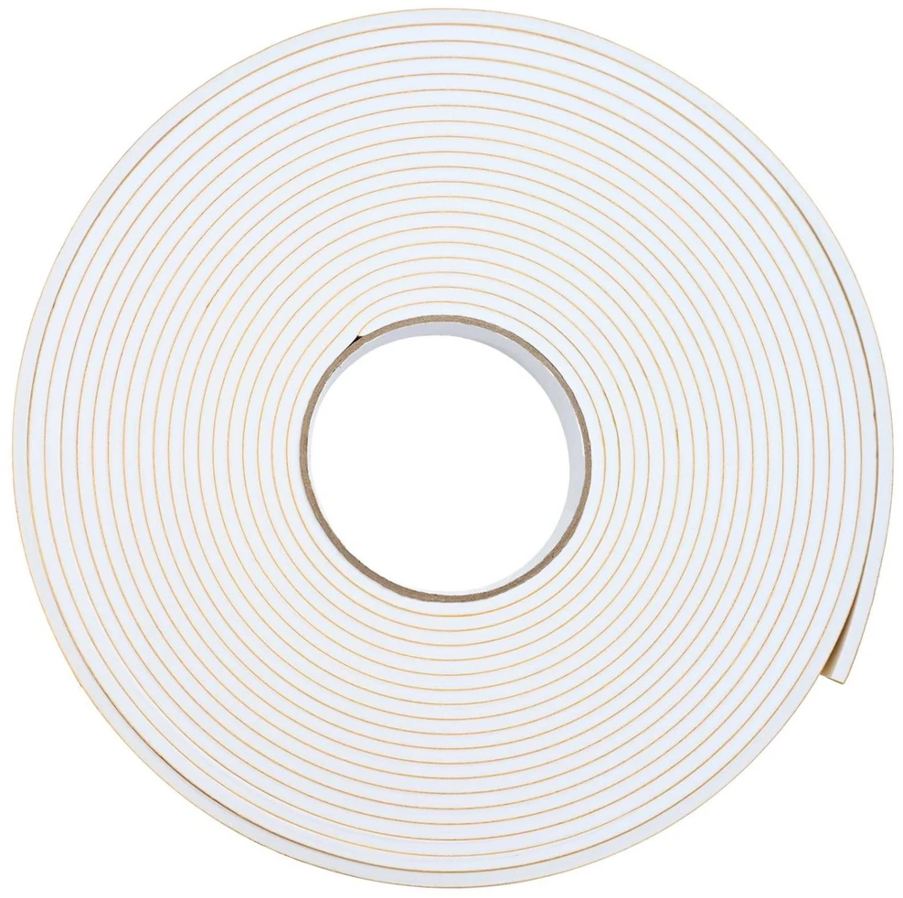 Savigautinė putų juosta 5 vnt. Balta 20mm x 10m CR putplastis