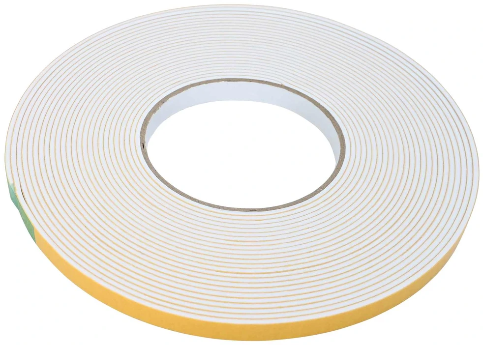 Savigautinė putų juosta 5 vnt. Balta 10mm x 10m CR putplastis