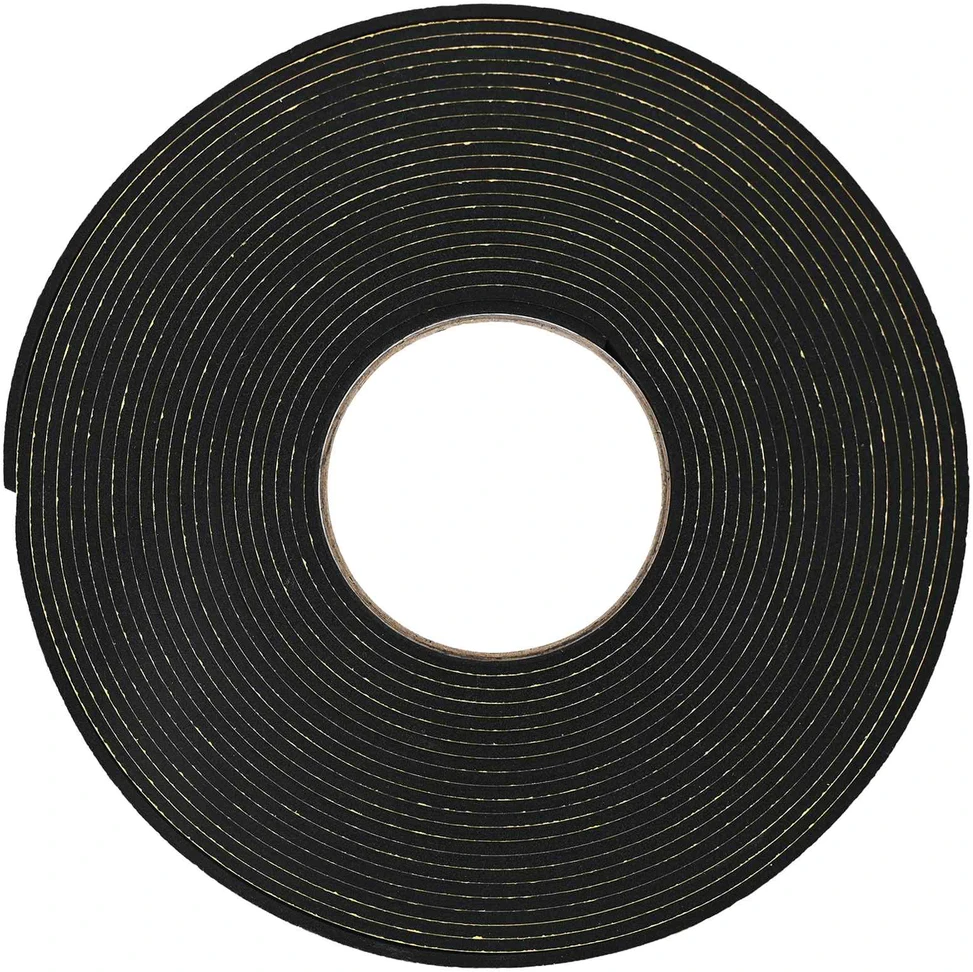 Savigautinė putų juosta Juoda 20mm x 10m CR putplastis