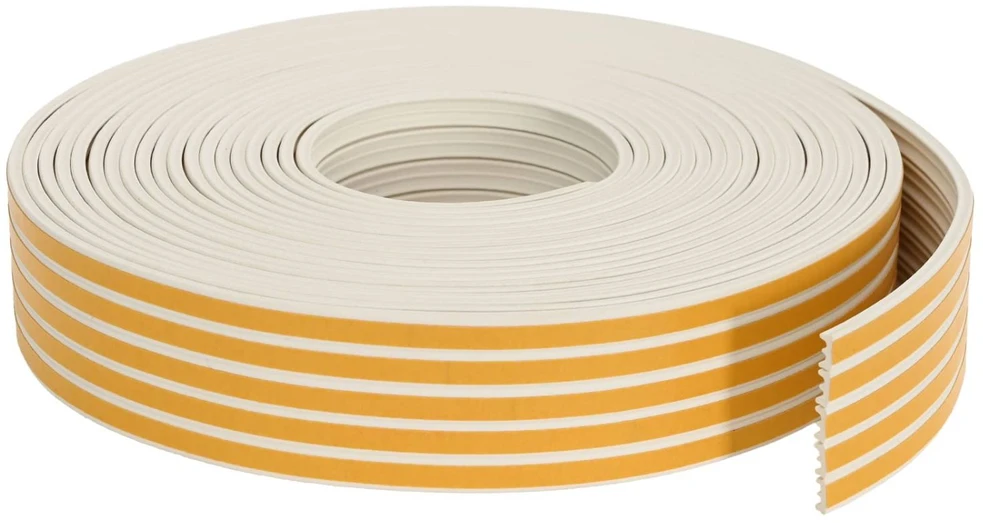 Savipolimerinis langų sandariklis Balta 9 x 4 mm 12 m