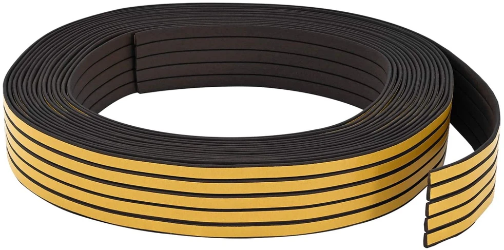 Savipolimerinis langų sandariklis Juoda 9 x 3 mm 100 m