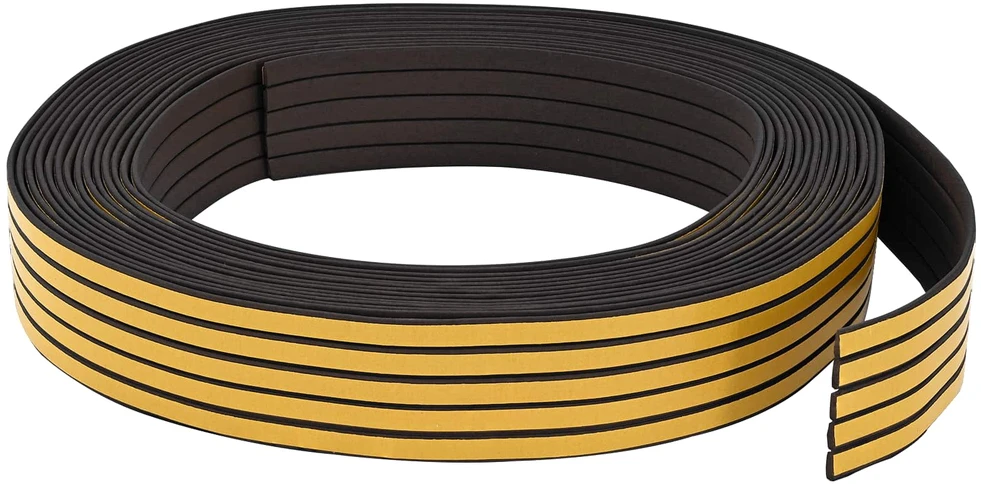 Savipolimerinis langų sandariklis Juoda 8 x 2 mm 50 m