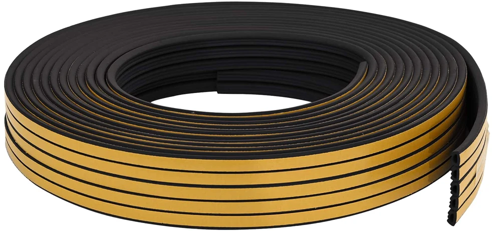 Savipolimerinis langų sandariklis Juoda 10 x 6 mm 50 m