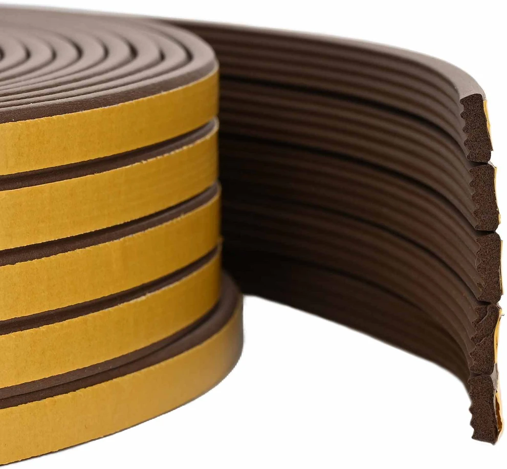 Savipolimerinis langų sandariklis Ruda 8 x 3 mm 12 m EPDM putos