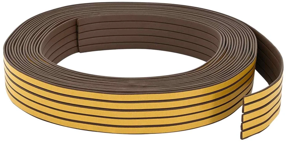 Savipolimerinis langų sandariklis Ruda 8 x 2 mm 25 m EPDM putos