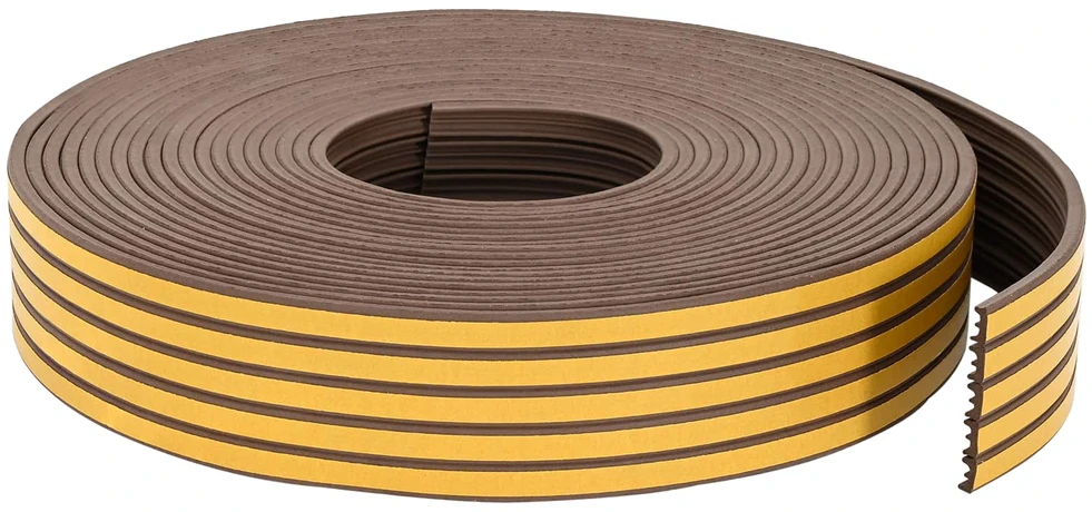 Savipolimerinis langų sandariklis Ruda 9 x 4 mm 25 m EPDM putos