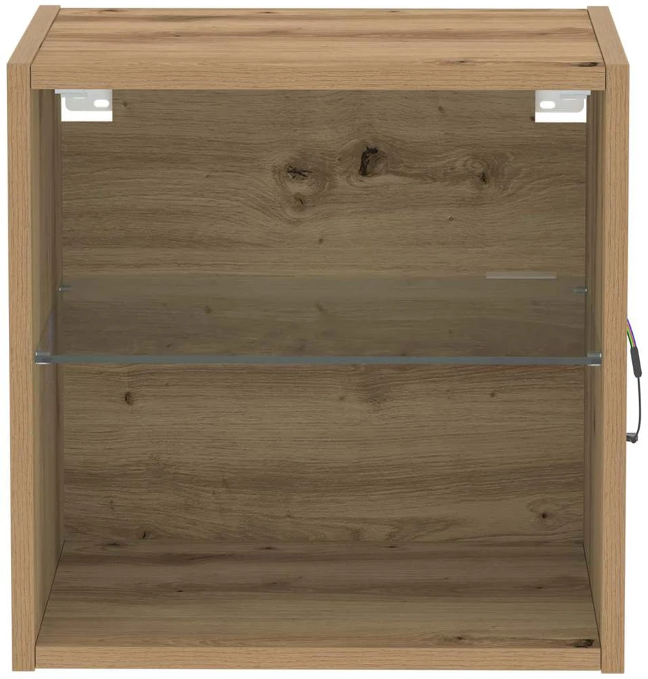 Savitautinė lentyna su LED apšvietimu Ruda 40 x 28,5 x 40 cm