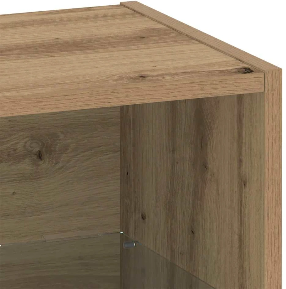 Savitautinė lentyna su LED apšvietimu Ruda 40 x 28,5 x 40 cm