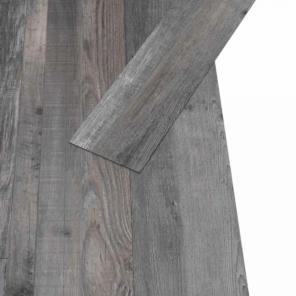 Savitepliamos PVC grindų lentos Pramoninis medis 30,5 x 61 cm