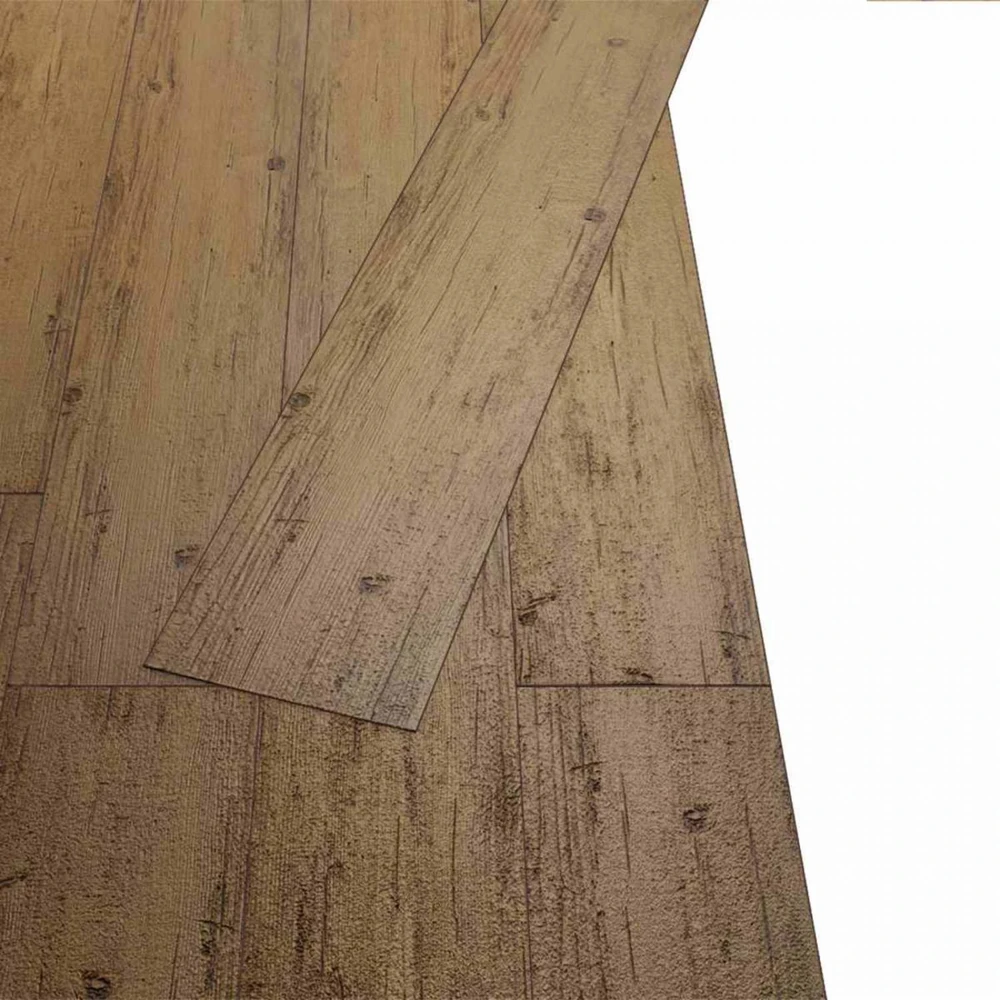 Savitepliamos PVC grindų lentos Lazdynų rudas 30,5 x 61 cm
