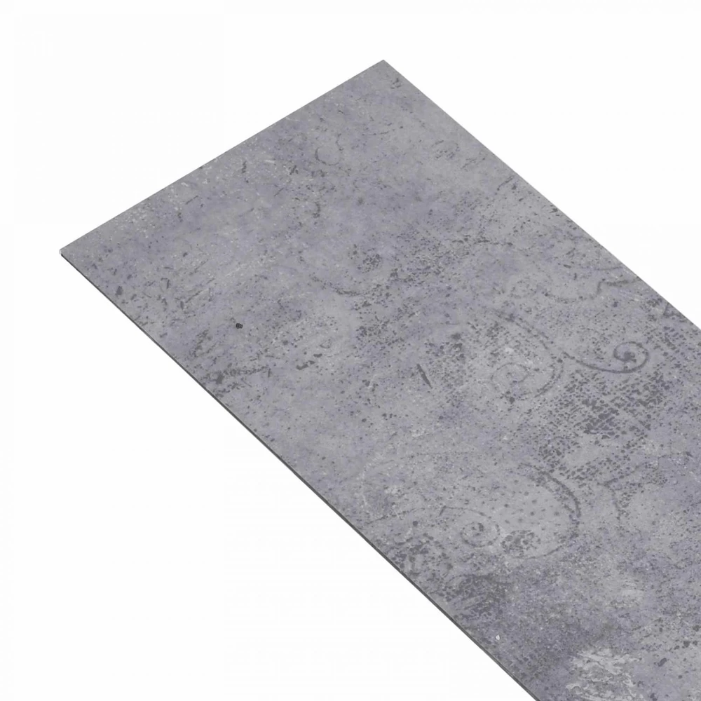 Savitepliamos PVC grindų lentos Cementas pilkas 30,5 x 61 cm