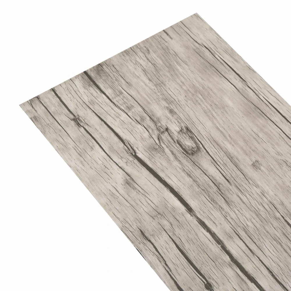 Savitepliamos PVC grindų lentos Nuplautas ąžuolas 30,5 x 61 cm