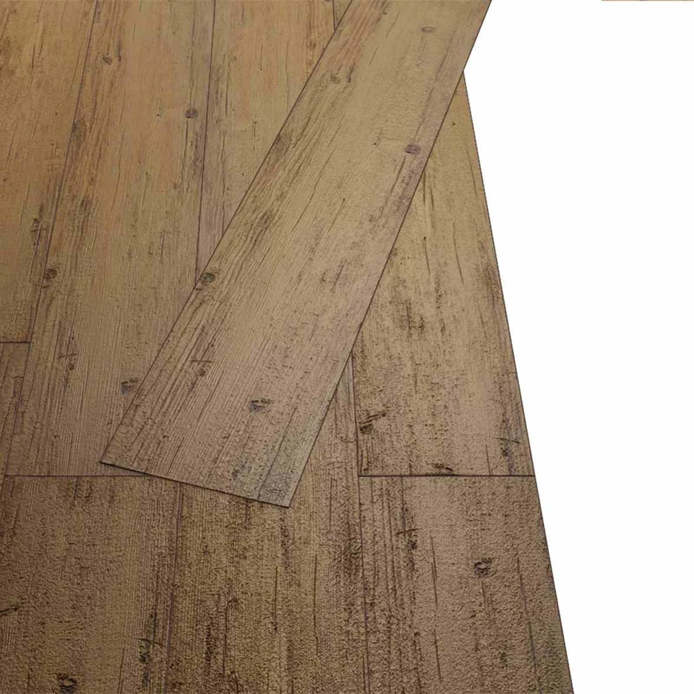 Savitepliamos PVC grindų lentos Lazdynų rudas 30,5 x 61 cm