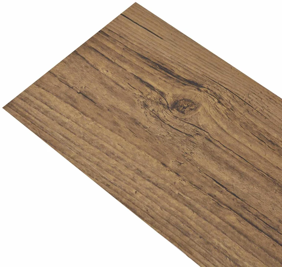 Savitepliamos PVC grindų lentos Lazdynų rudas 30,5 x 61 cm