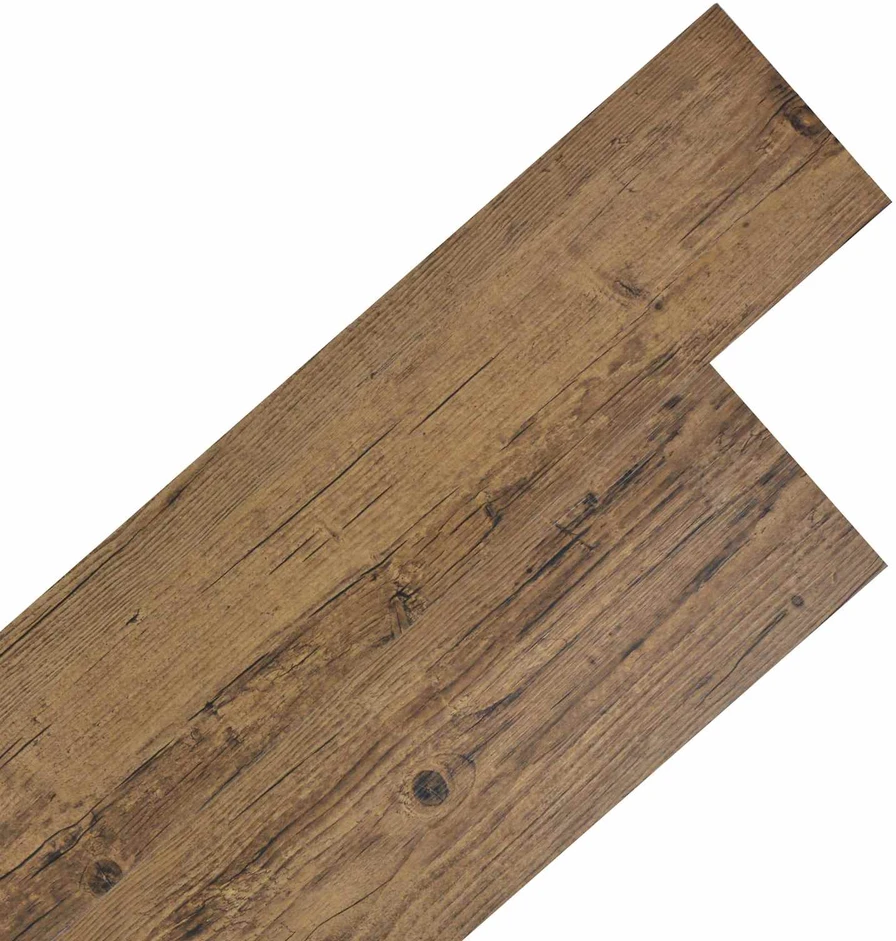 Savitepliamos PVC grindų lentos Lazdynų rudas 30,5 x 61 cm