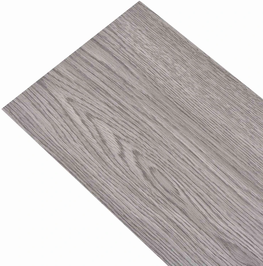 Savitepliamos PVC grindų lentos Tamsiai pilka 30,5 x 61 cm