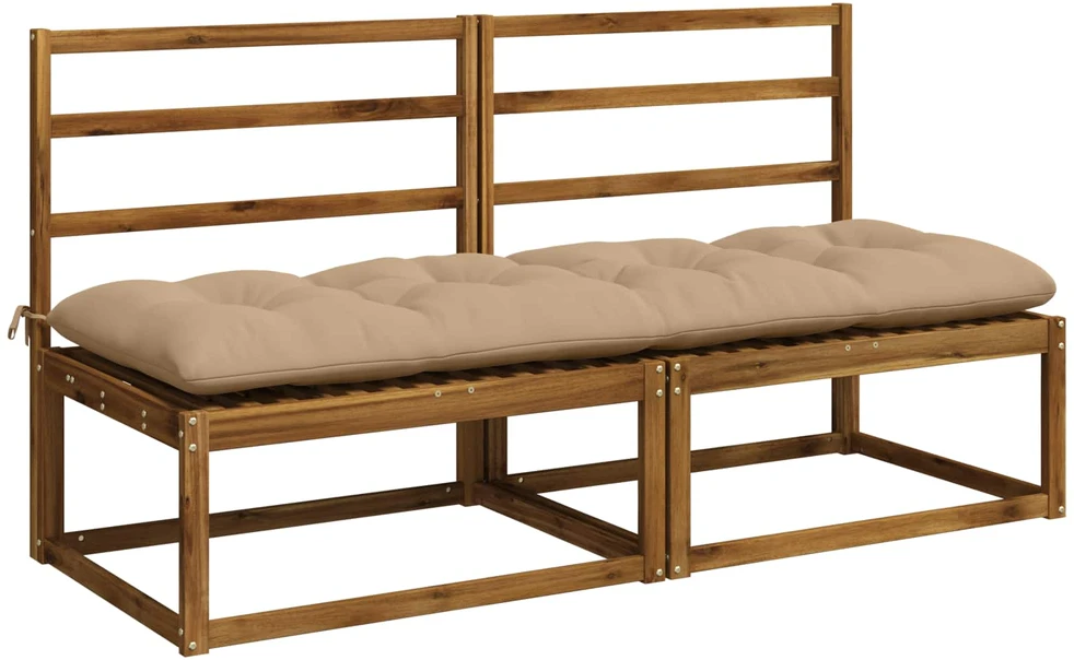 Sėdimųjų pagalvių suoleliams VIANEN 2 vnt. 100% poliesteris