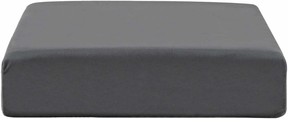 Sėdynės pagalvėlė 40 x 40 x 10 cm PU putos Pilka