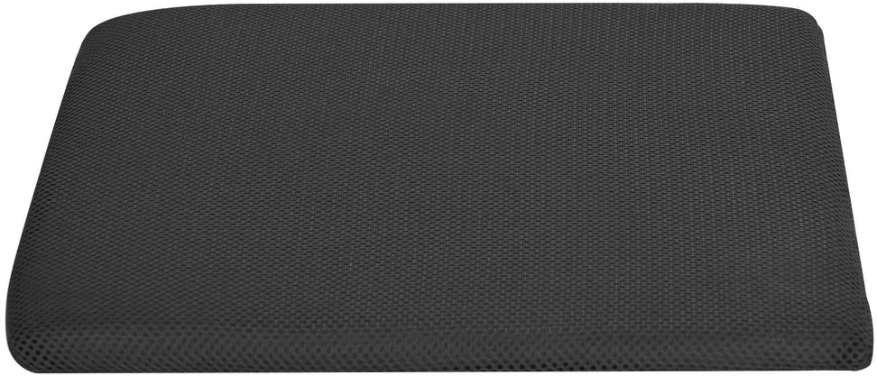 Sėdynės pagalvėlė Juoda 39 x 38 x 8,5 cm PU putos
