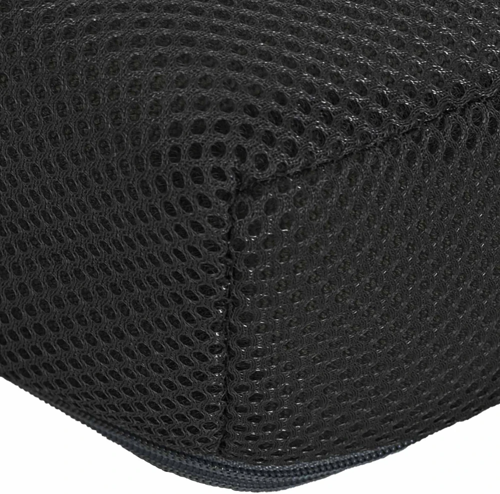 Sėdynės pagalvėlė Juoda 39 x 38 x 8,5 cm PU putos