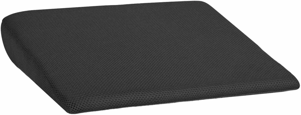 Sėdynės pagalvėlė Juoda 39 x 38 x 8,5 cm PU putos